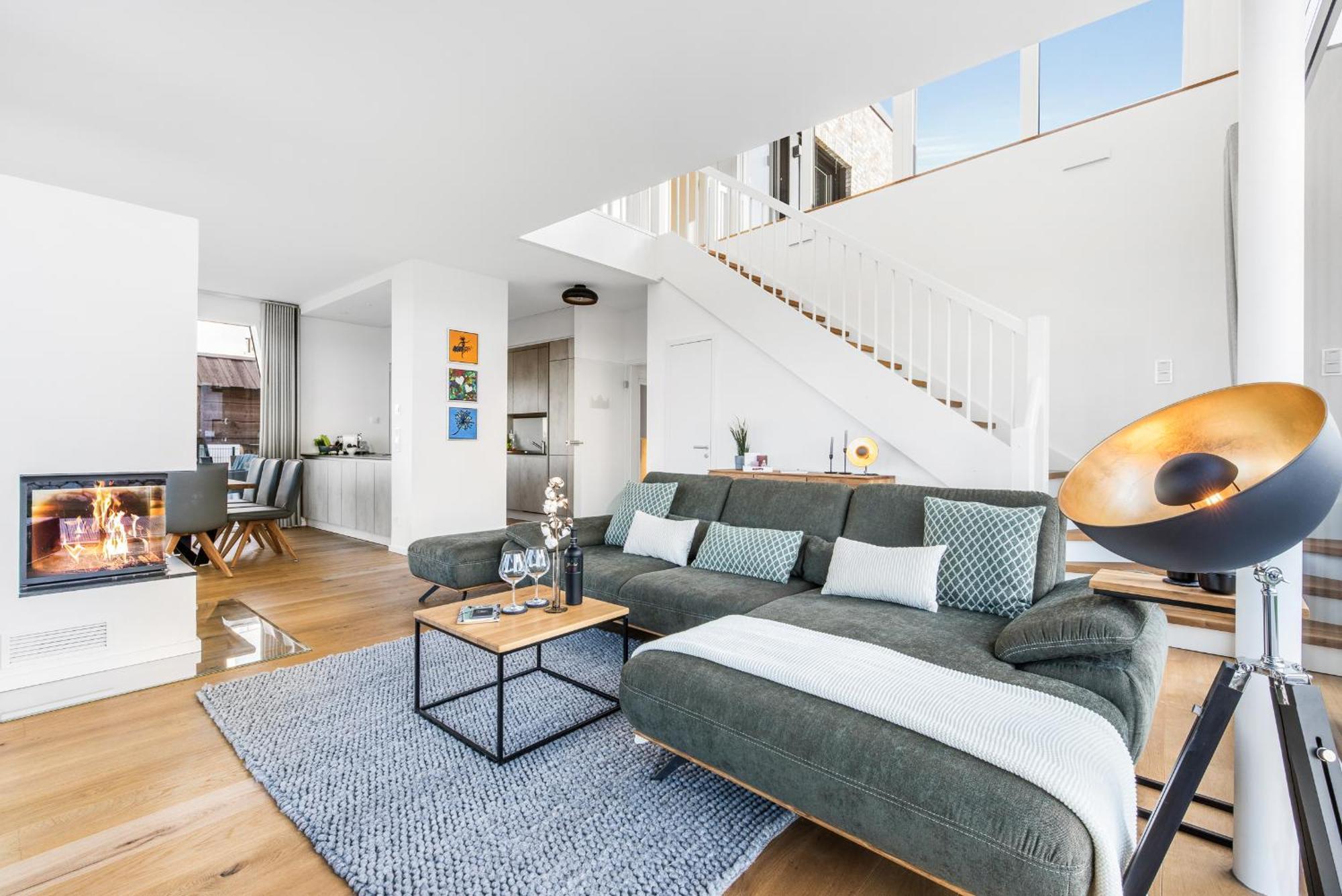 Villa King Erste Lage, Dachterrasse, Meerblick, Carport, Kamin, Sauna, Terrasse, Aussenrolllaeden Olpenitz Eksteriør bilde