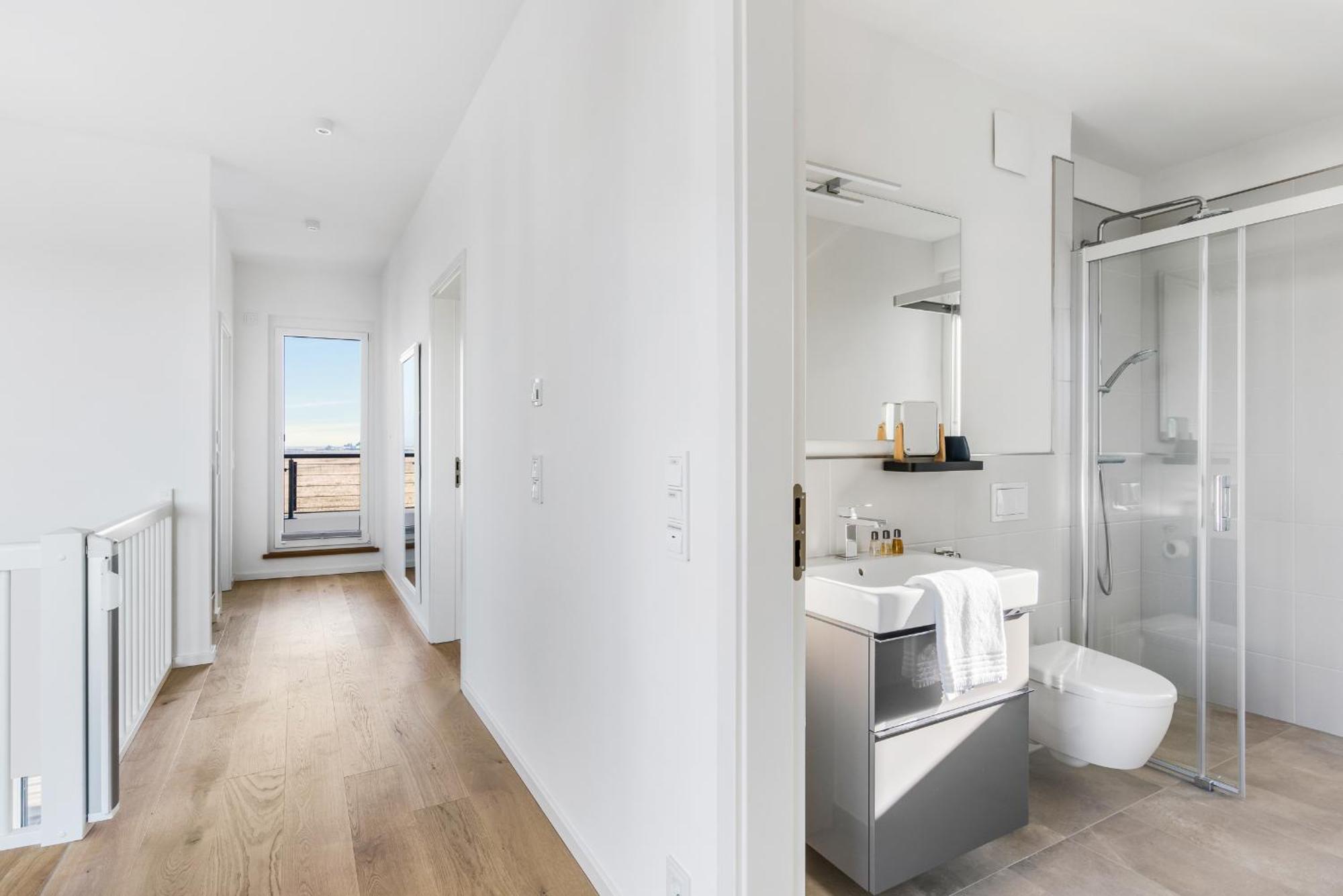 Villa King Erste Lage, Dachterrasse, Meerblick, Carport, Kamin, Sauna, Terrasse, Aussenrolllaeden Olpenitz Eksteriør bilde