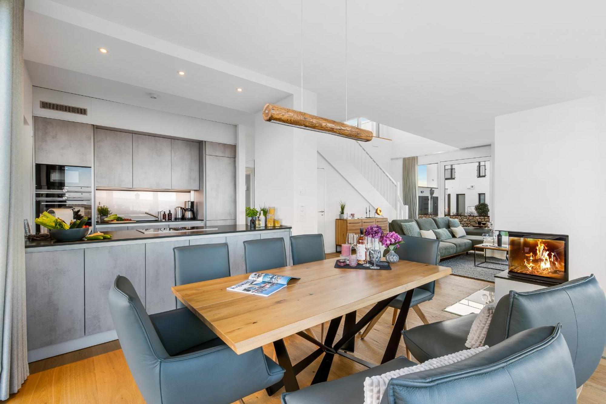 Villa King Erste Lage, Dachterrasse, Meerblick, Carport, Kamin, Sauna, Terrasse, Aussenrolllaeden Olpenitz Eksteriør bilde