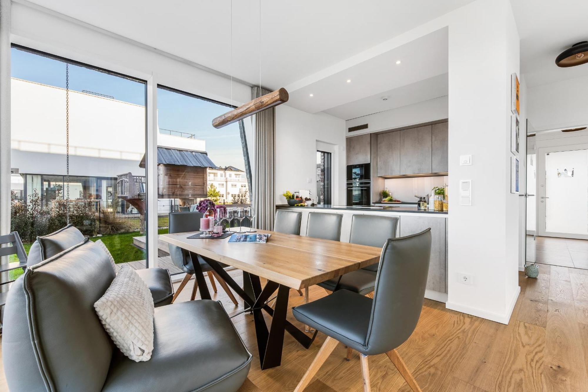 Villa King Erste Lage, Dachterrasse, Meerblick, Carport, Kamin, Sauna, Terrasse, Aussenrolllaeden Olpenitz Eksteriør bilde