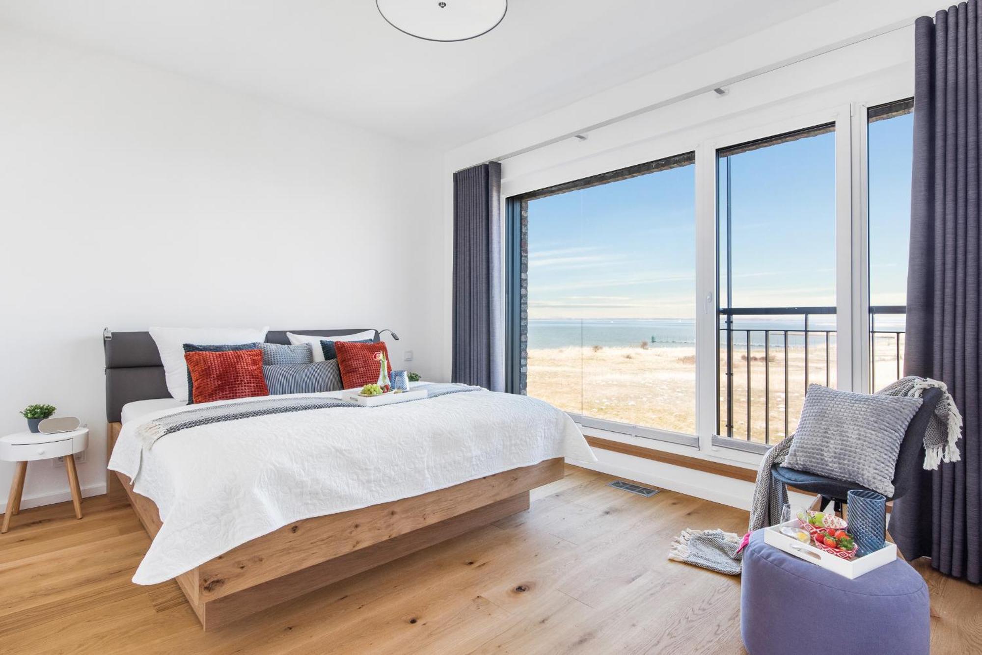 Villa King Erste Lage, Dachterrasse, Meerblick, Carport, Kamin, Sauna, Terrasse, Aussenrolllaeden Olpenitz Eksteriør bilde