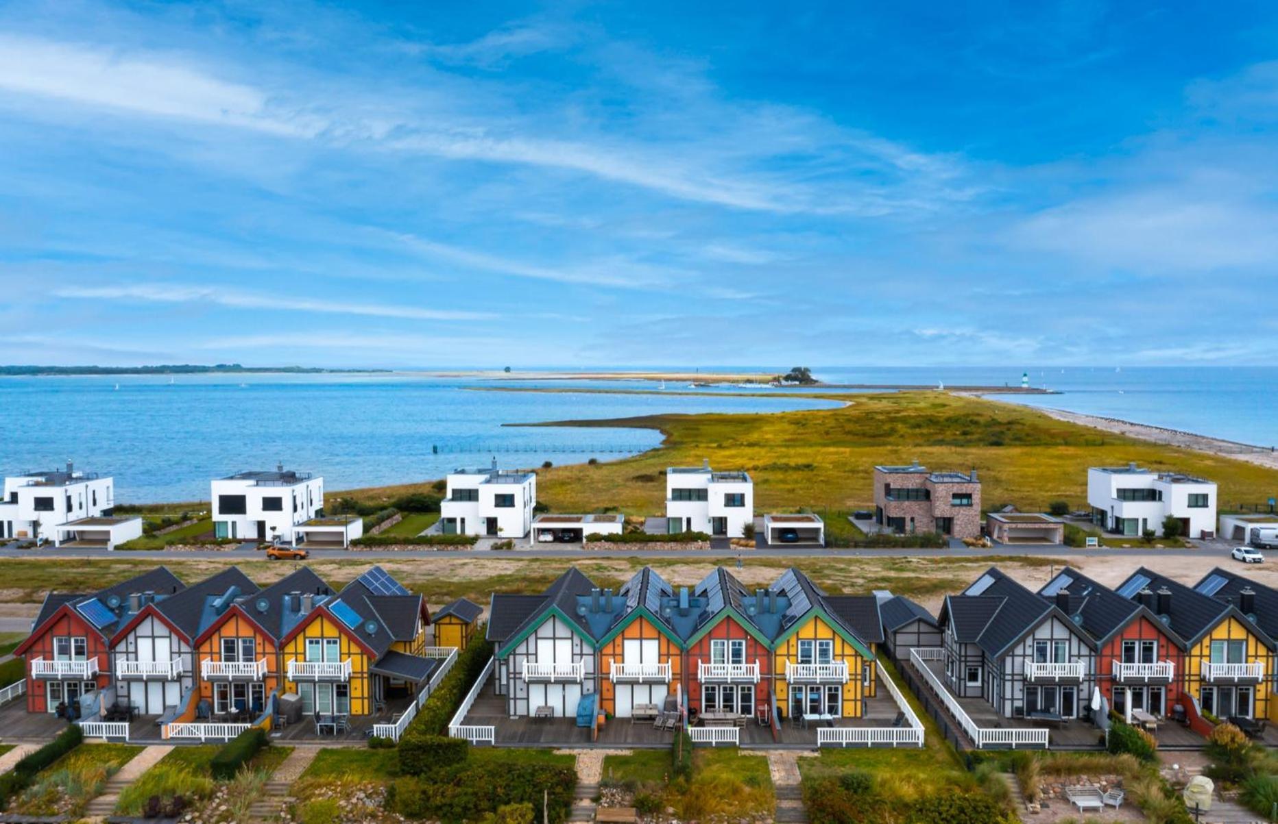 Villa King Erste Lage, Dachterrasse, Meerblick, Carport, Kamin, Sauna, Terrasse, Aussenrolllaeden Olpenitz Eksteriør bilde